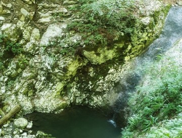 Slap nad Bino skalo | Moji slapovi | Moja jezera