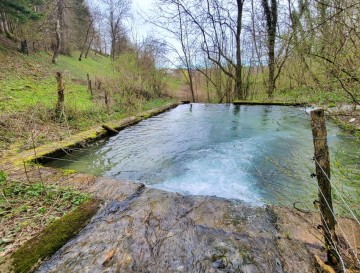 Jezerce ob slapu Kovačevec | Jezera Slovenije | Moja jezera