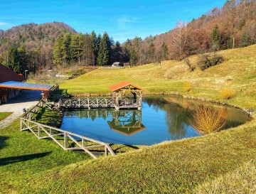 Ribnik na piknik placu Kos | Jezera Slovenije | Moja jezera