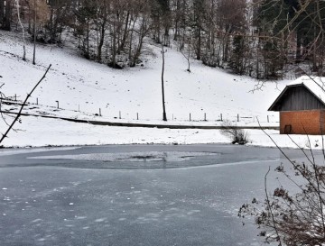 Jezero pri Podljubelju | Vsa slovenska jezera | Moja jezera | Manca Korelc