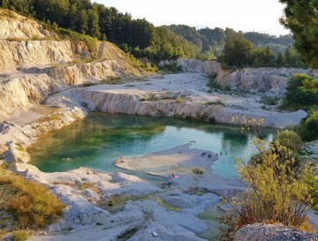 Jezero v kamnolomu | Vsa slovenska jezera | Moja jezera | Manca Korelc