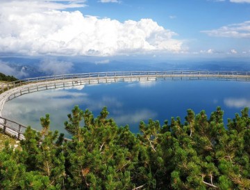 Jezero na Velikem Zvohu | Slovenska jezera | Moja jezera