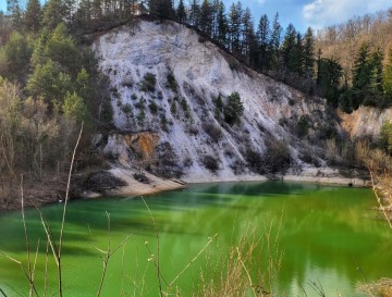 Jezero v Malih Rebrcah | Jezera Slovenije | Moja jezera