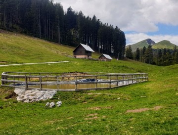 Kal pri Planini nad Golico | Jezera Slovenije | Moja jezera