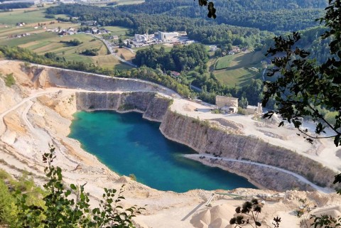 Kamnolom piresica jezera slovenije slovenska jezera moja jezera manca korelc 5