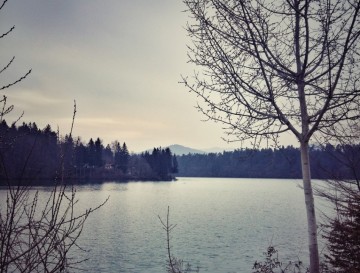 Zbiljsko jezero | Moja jezera | Vsa slovenska jezera s kolesom | Manca Korelc